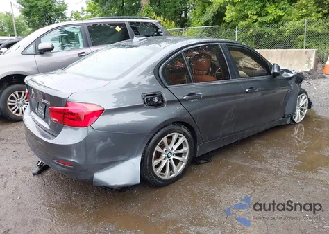 2018 BMW 320I xDrive из США, поврежденный, VIN WBA8A3C57JA505342